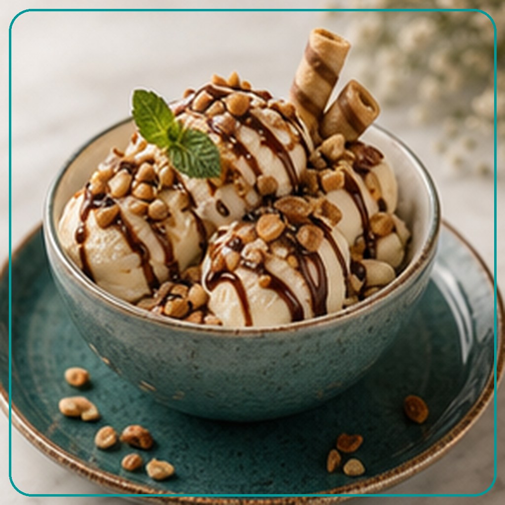 [MENU-132-ICE-CREAM-NUTS] آيس كريم مكسرات - Ice Cream Nuts