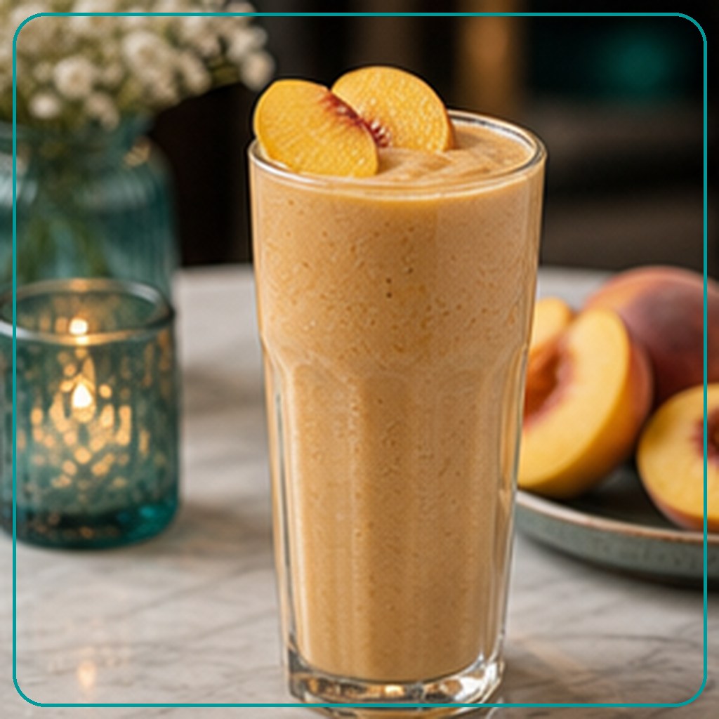 [MENU-154-SMOOTHIE-PEACH] سموذي خوخ - Smoothie Peach