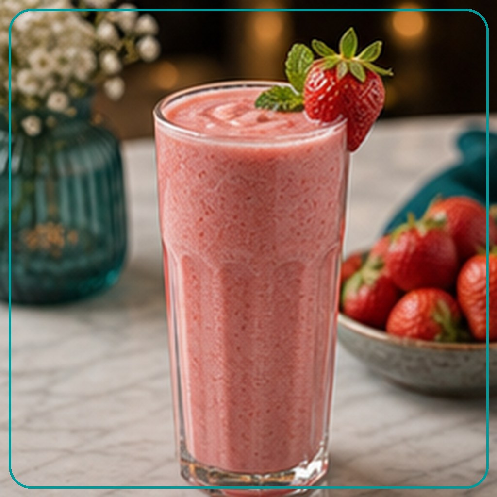 سموذي فراولة - Smoothie Strawberry