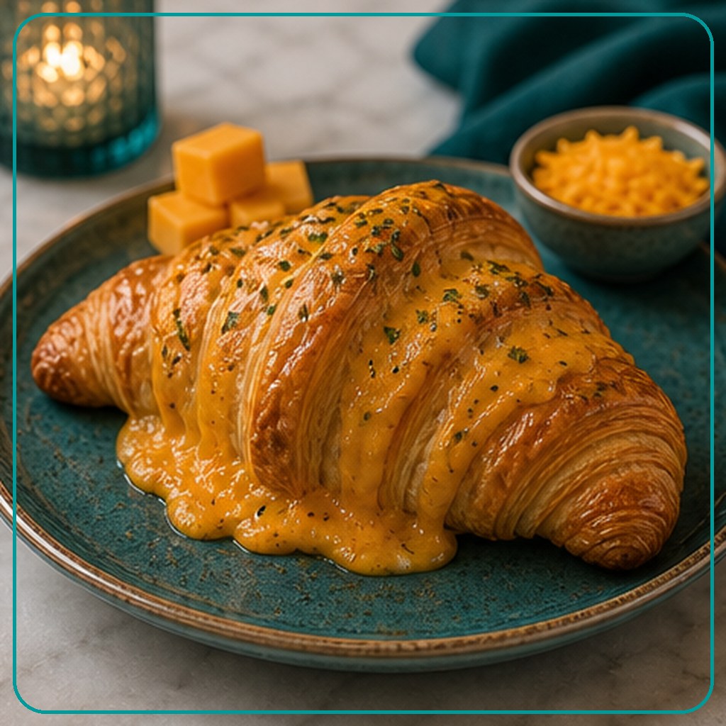 [MENU-170-CHEDDAR-CHEESE-CROISSANT] Cheddar Cheese Croissant - كرواسون جبنة شيدر