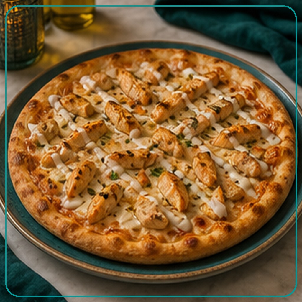 [MENU-035-CHICKEN-RANCH-PIZZA] Chicken Ranch Pizza - بيتزا تشيكن رانش