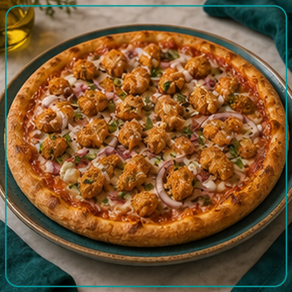 [MENU-036-CRUNCHY-CHICKEN-PIZZA] بيتزا كرانشي تشيكن - Crunchy Chicken Pizza